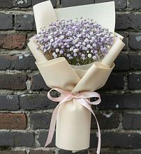 Букет цветов из:  Гипсофила в Мильково Камчатского края