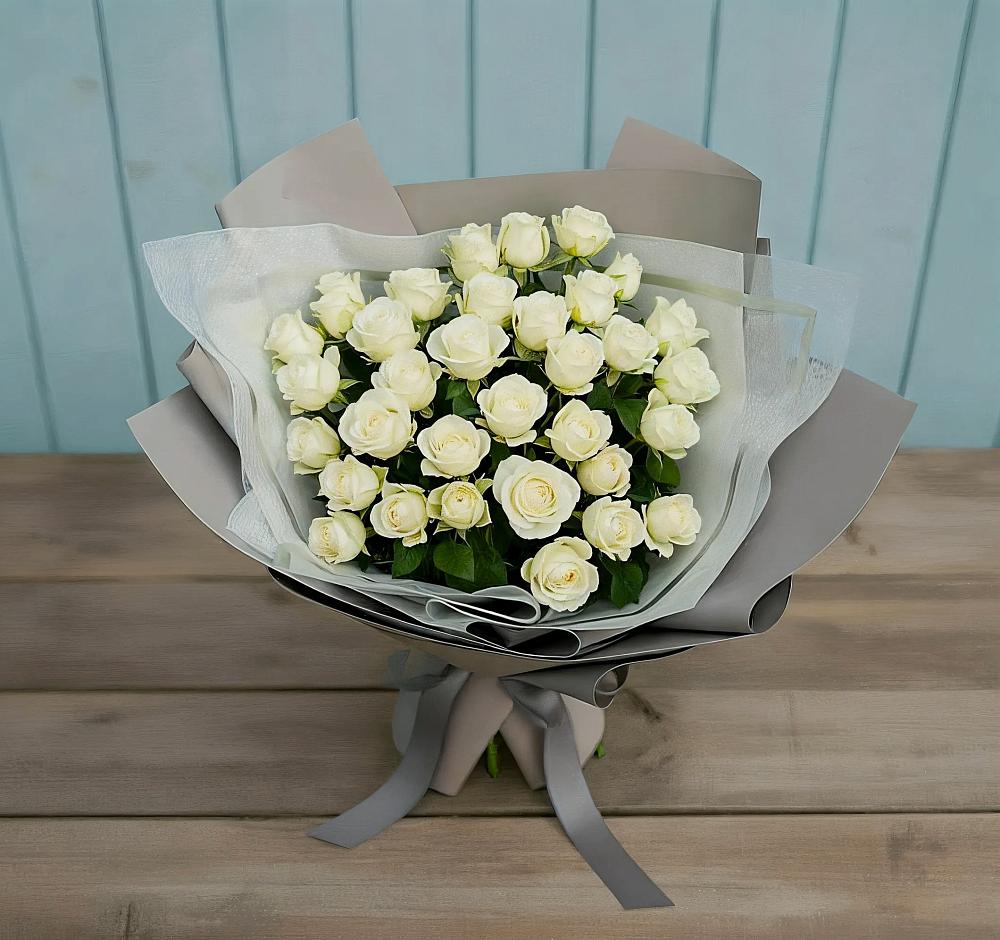 Букет Белоснежная нежность в Мильково Камчатского края