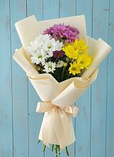 Букет цветов из:  Хризантемы в Мильково Камчатского края