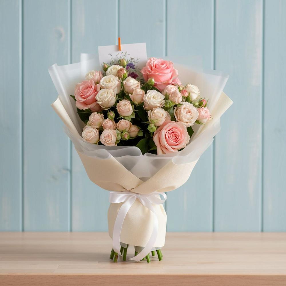 Букет цветов из: Розы в Мильково Камчатского края