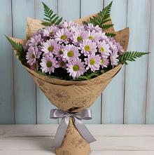 Букет цветов из:  Хризантемы в Мильково Камчатского края