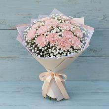 Букет цветов из:  Гвоздики в Мильково Камчатского края