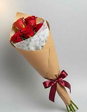 Букет цветов из:  Розы #REPLACE_PRED# Мильково Камчатского края