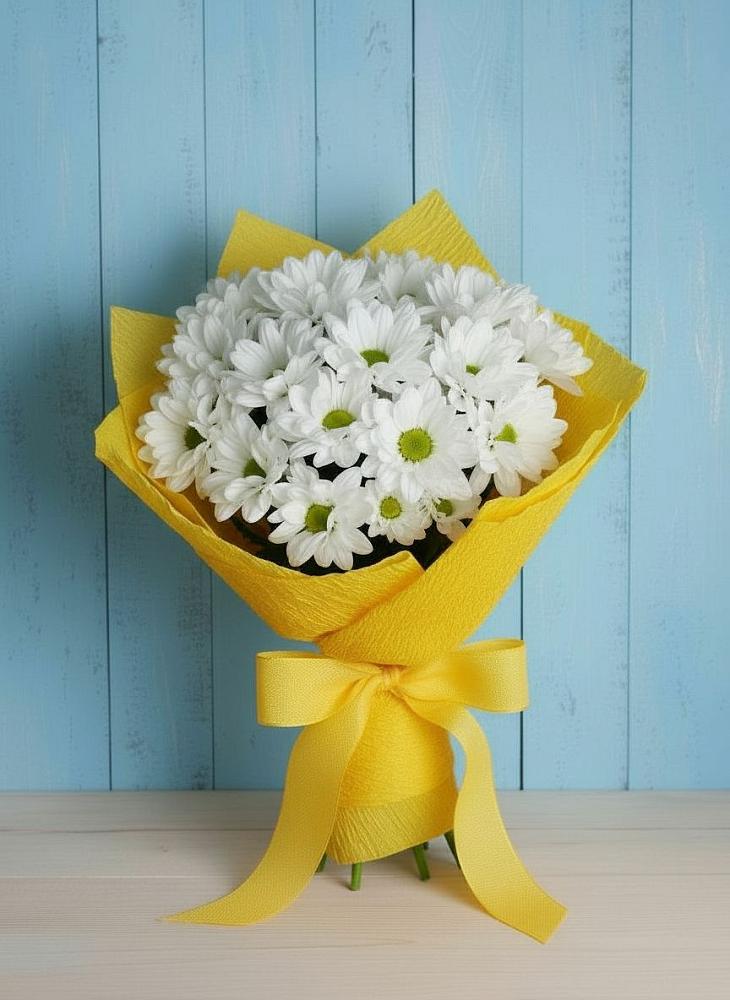 Букет цветов из: Хризантемы в Мильково Камчатского края