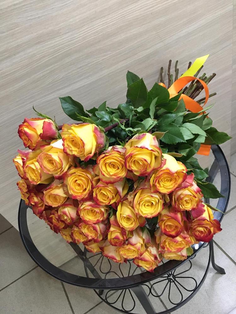 Букет Желтые розы в Мильково Камчатского края