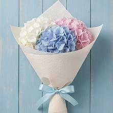 Букет цветов из:  Гортензия #REPLACE_PRED# Мильково Камчатского края