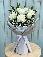 Букет цветов из:  Розы в Мильково Камчатского края