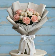 Букет цветов из:  Розы в Мильково Камчатского края