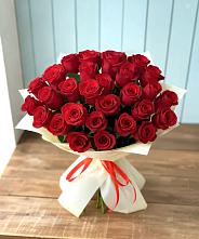 Букет 29 Красных роз #REPLACE_PRED# Мильково Камчатского края
