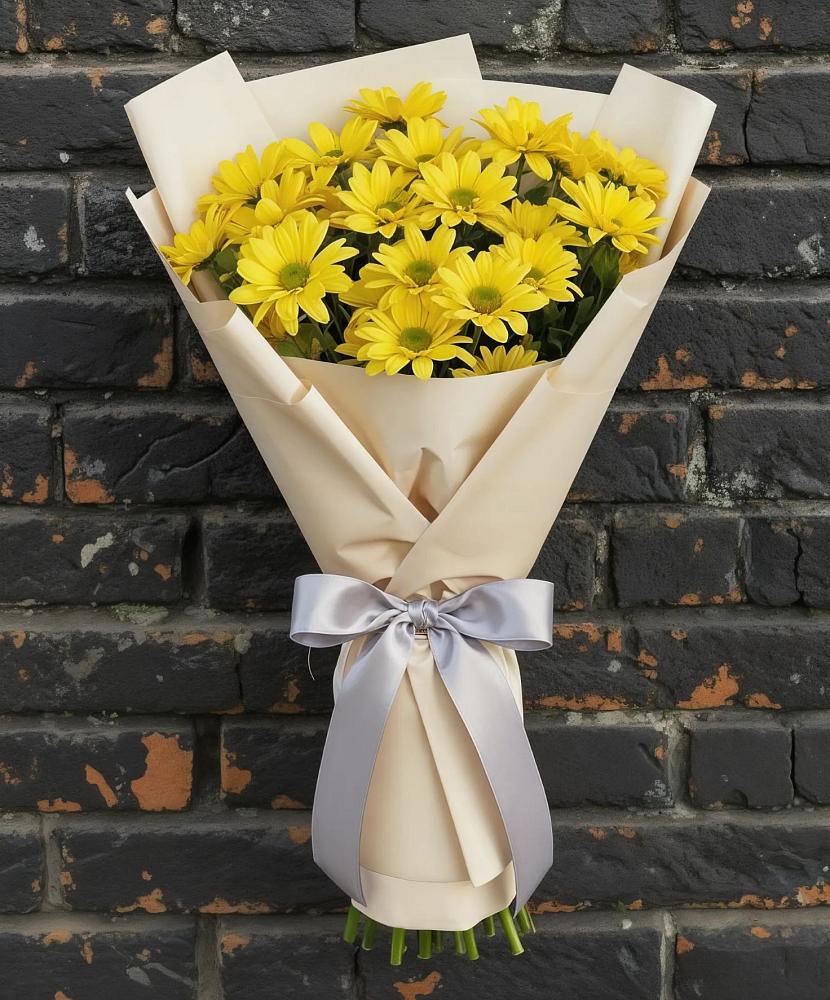 Букет цветов из: Хризантемы в Мильково Камчатского края