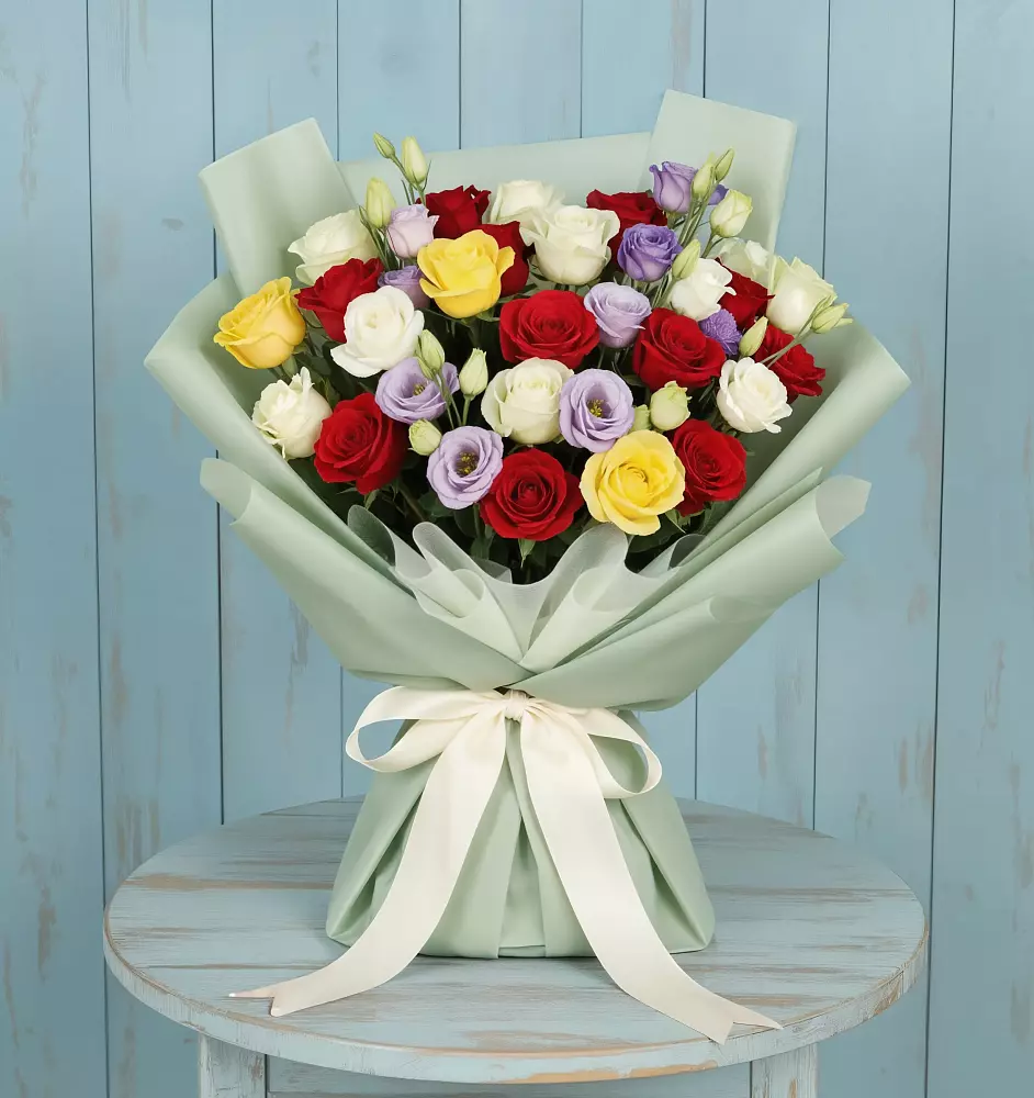 Букет цветов из: Розы в Мильково Камчатского края