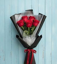 Букет цветов из:  Розы #REPLACE_PRED# Мильково Камчатского края