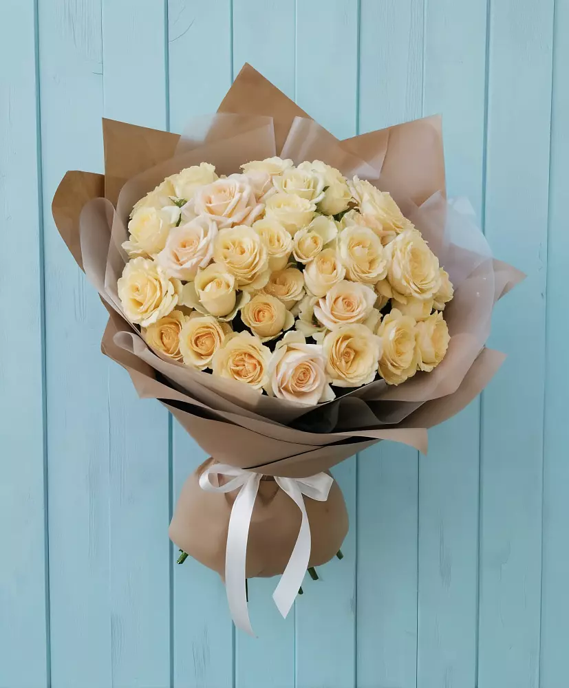 Букет Кремовое облако в Мильково Камчатского края