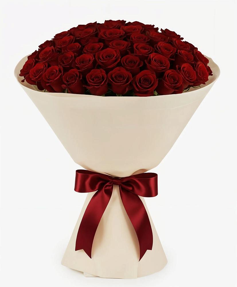 Букет 101 Бордовая роза Блэк Бакарра в Мильково Камчатского края